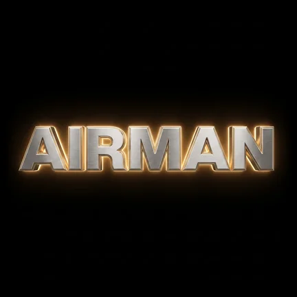 Airman spare parts logo — air compressors