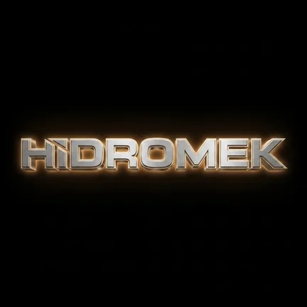 Hidromek spare parts logo — excavators and loaders
