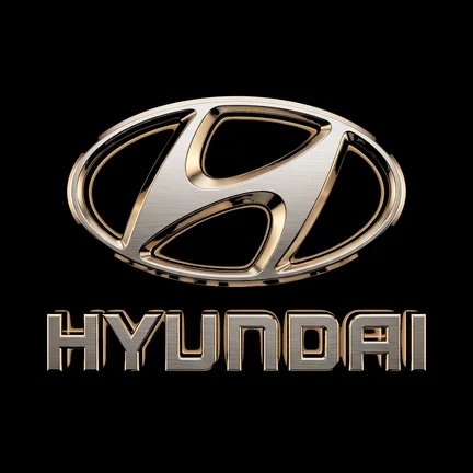 Hyundai Construction spare parts logo — excavators