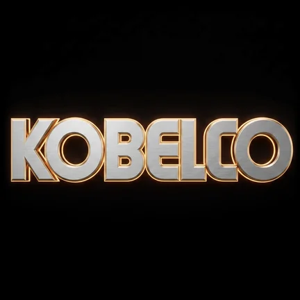 Kobelco spare parts logo — excavators