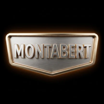 Montabert spare parts logo — hydraulic breakers