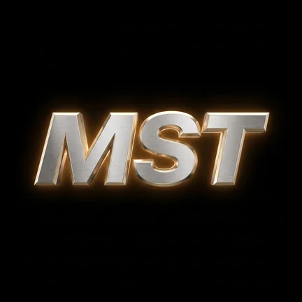 MST spare parts logo — articulated dump trucks
