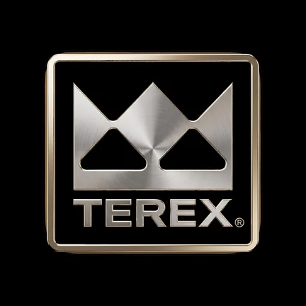 Terex spare parts logo — cranes and trucks