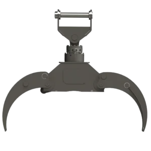 HYDRAULIC LOG GRAPPLE - WITH ROTATOR 0,6 m²