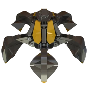 ORANGE PEEL SCRAP GRAPPLE 0,8 m³