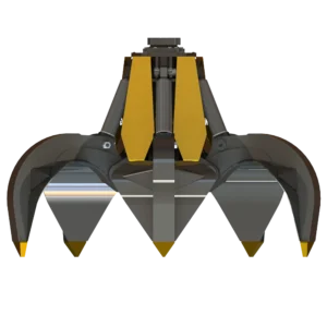 ORANGE PEEL SCRAP GRAPPLE 1 m³