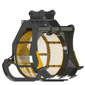 ROTARY SCREENING ATTACHMENT for 20 - 30 ton excavator