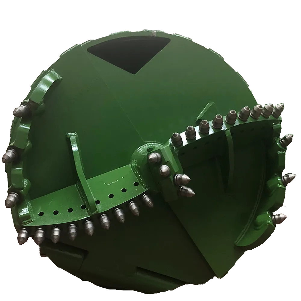 BORED PILE DOUBLE CUT ROCK BUCKET
