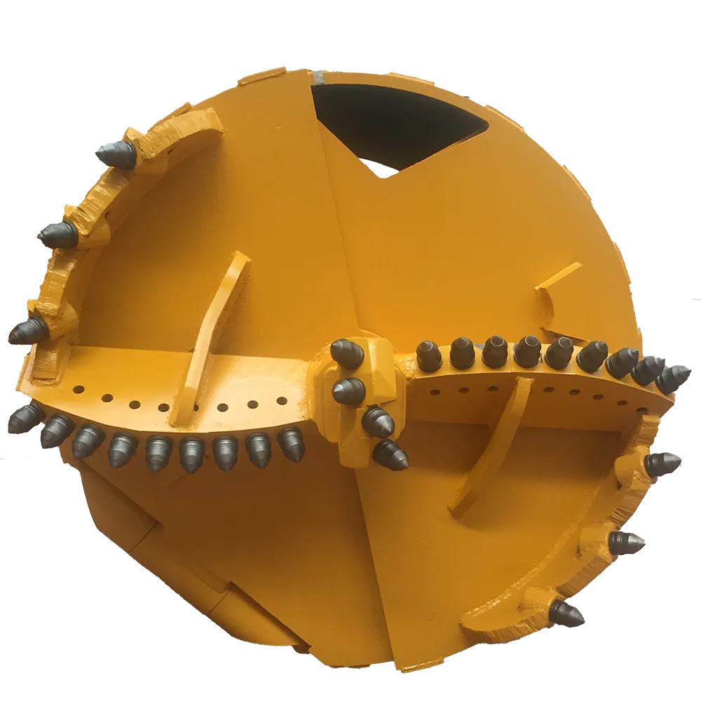 BORED PILE DOUBLE CUT ROCK BUCKET