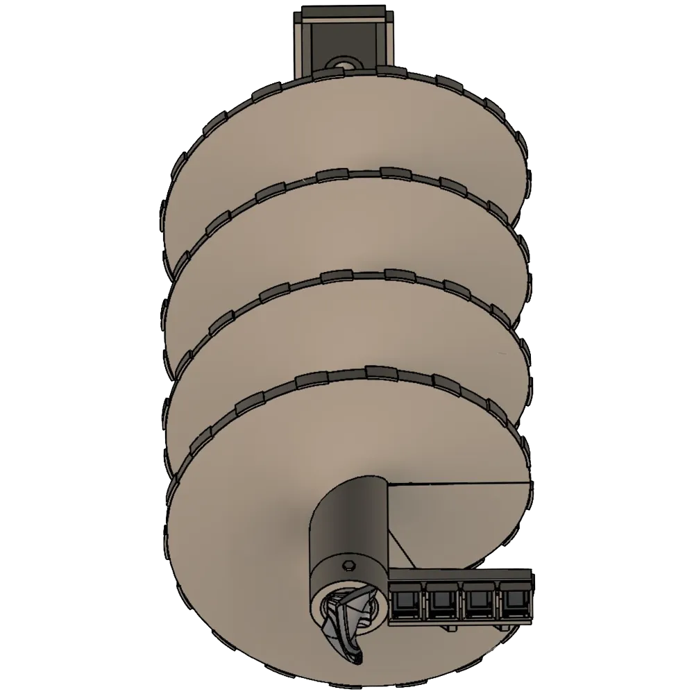 BORED PILE SINGLE CUT SOIL AUGER