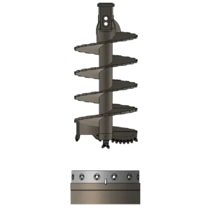 BORED PILE SINGLE CUT ROCK AUGER