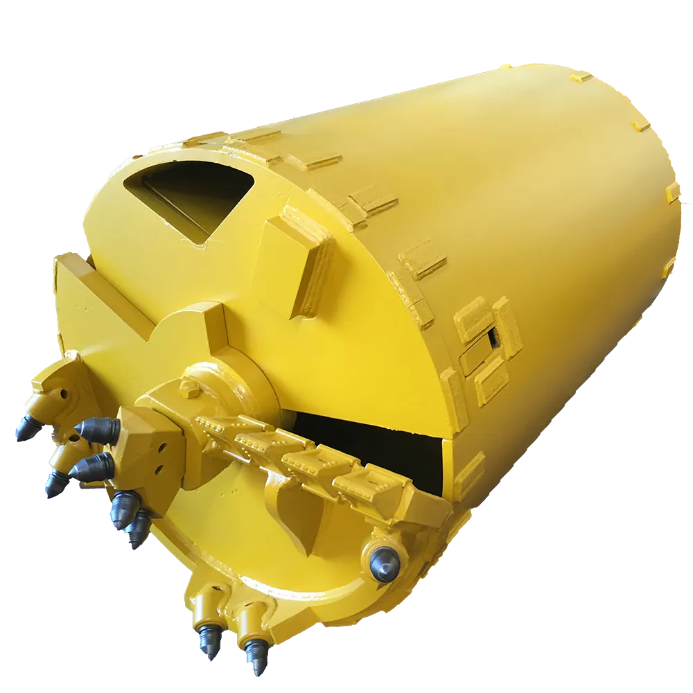 BORED PILE SINGLE CUT ROCK BUCKET