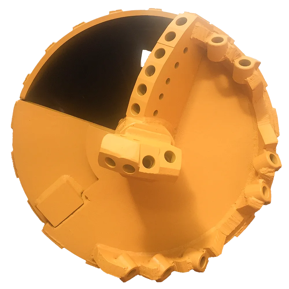 BORED PILE SINGLE CUT ROCK BUCKET