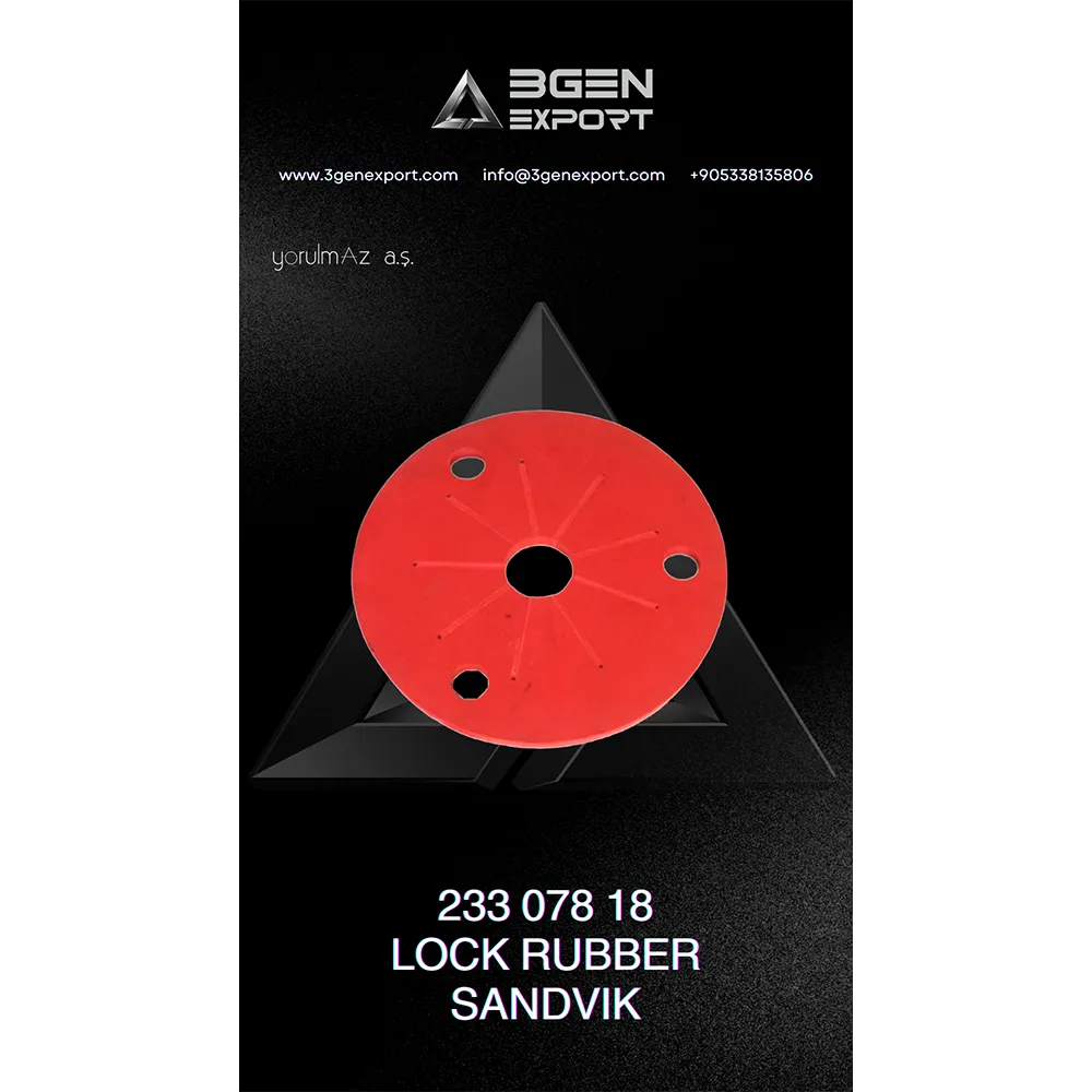 23307818, 233 078 18 LOCK RUBBER SANDVIK
