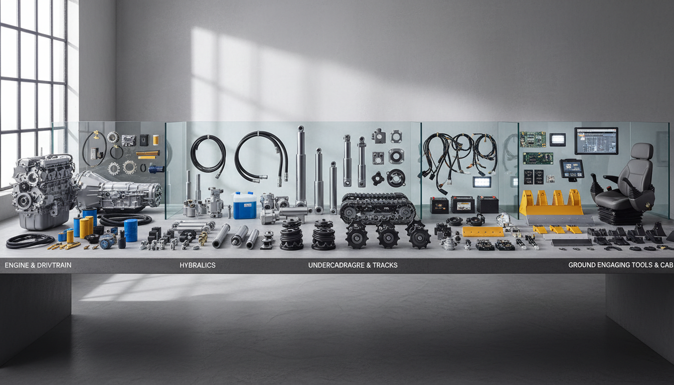 Understanding Case Construction Equipment Parts Categories - case construction equipment parts | 3GEN Export