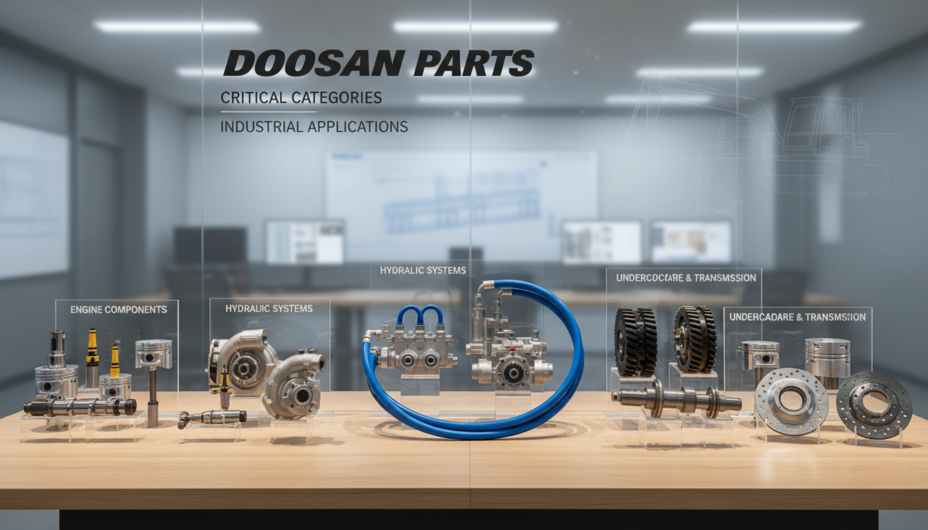 Critical Doosan Parts Categories and Applications - doosan parts | 3GEN Export