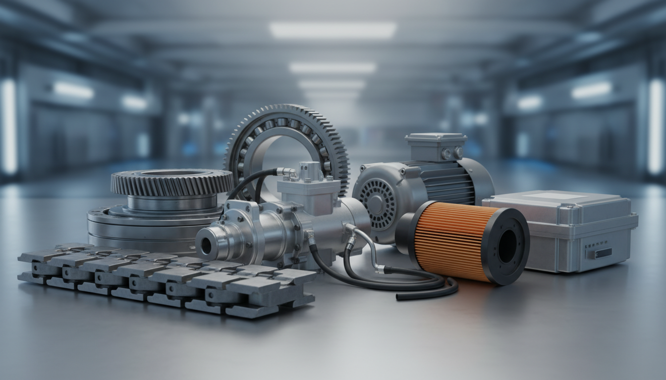 Critical Components That Determine Uptime - hitachi excavator parts | 3GEN Export