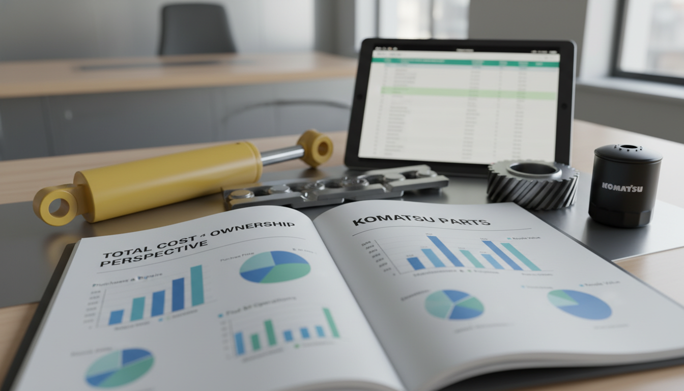 Cost Analysis: Total Cost of Ownership Perspective - komatsu parts | 3GEN Export