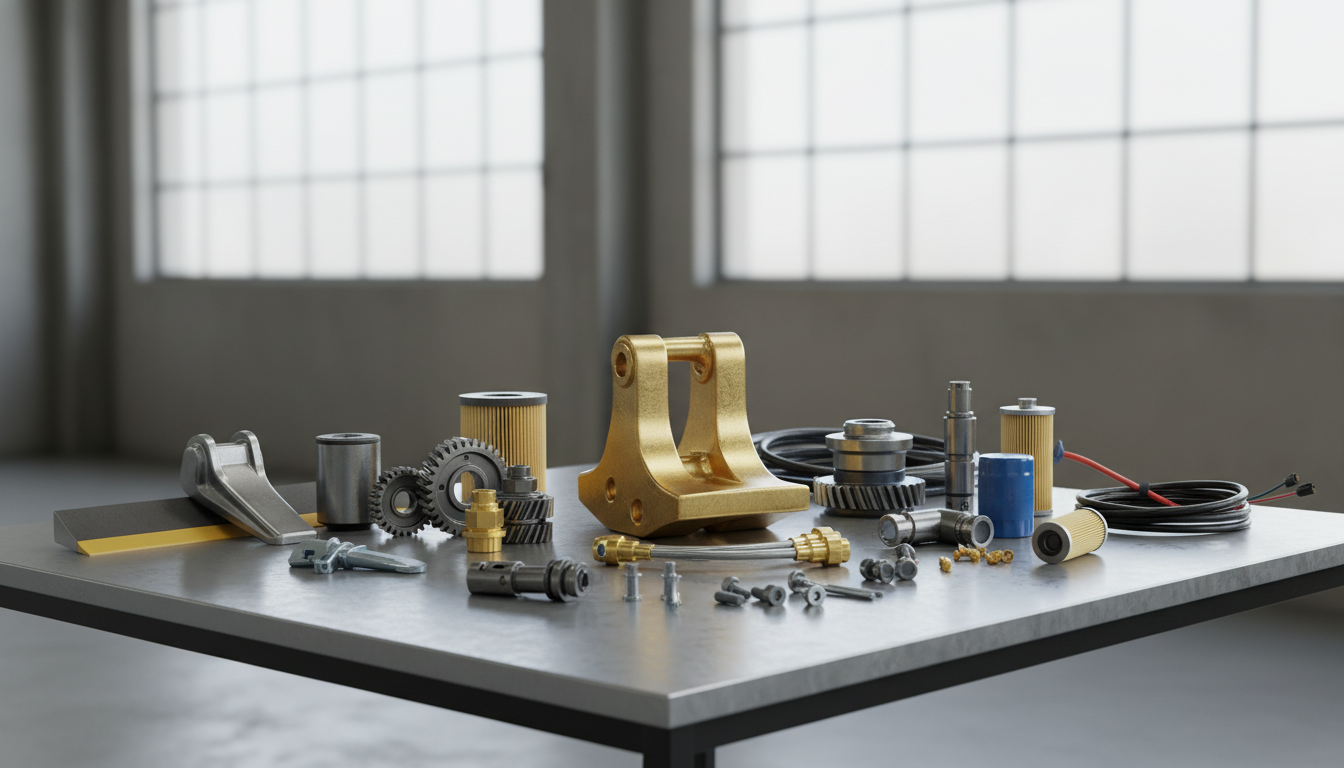 Understanding the Main Categories of Heavy Equipment Parts - construction equipment parts and accessories | 3GEN Export