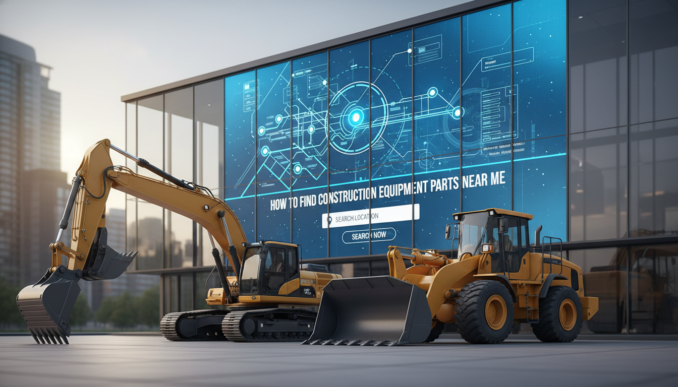 How to Find Construction Equipment Parts Near Me - construction equipment parts near me | 3GEN Export