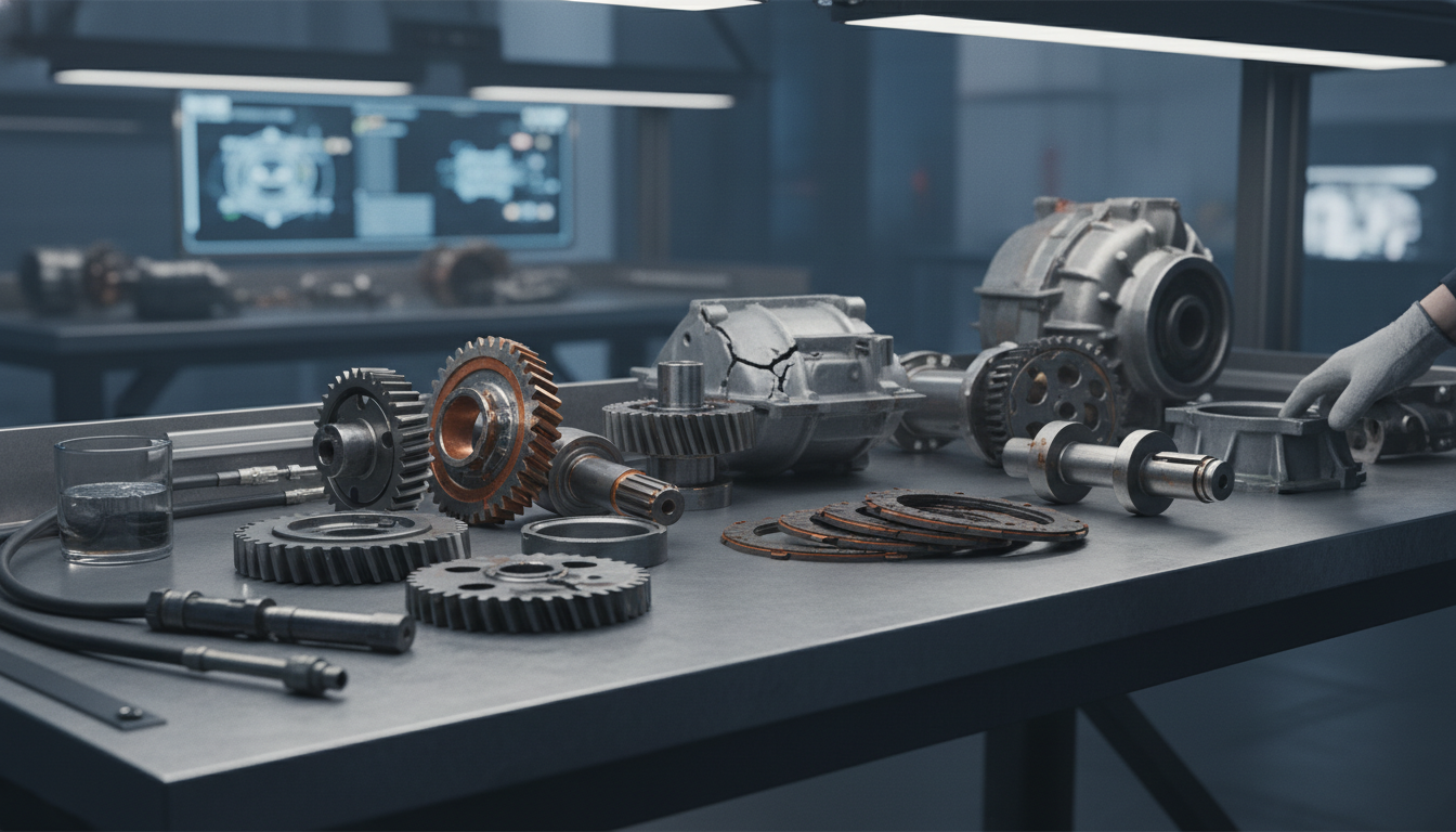 Recognizing Symptoms of Transmission Trouble - excavator transmission parts troubleshooting | 3GEN Export