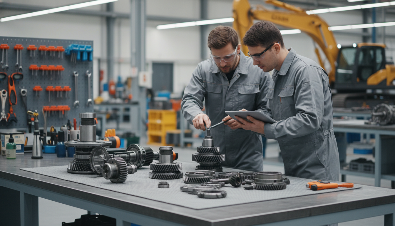 Swing Gearbox Fault Finding - excavator transmission parts troubleshooting | 3GEN Export