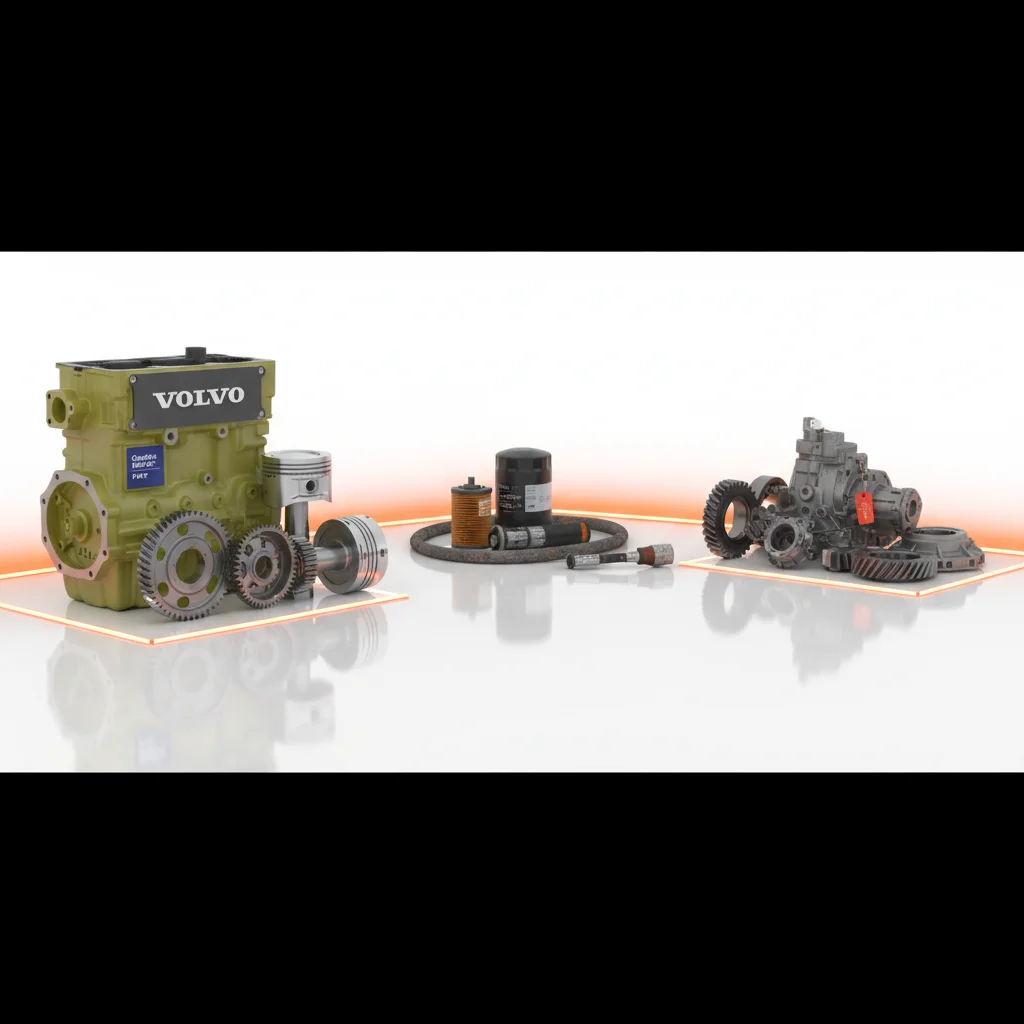Volvo Construction Parts: OEM, Aftermarket & Global Sourcing