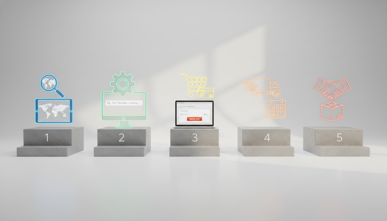 5 Steps to Sourcing Heavy Equipment Parts Online - heavy equipment parts online | 3GEN Export
