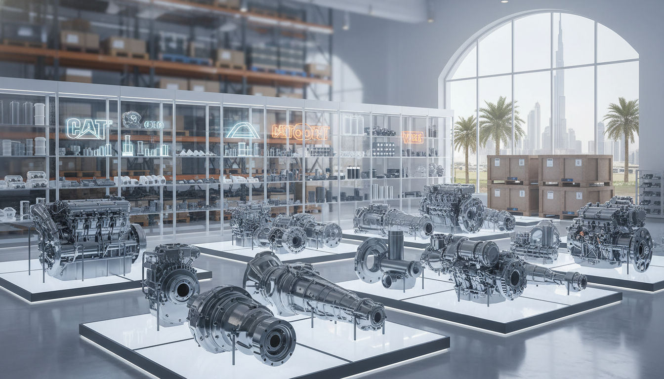 Top Brands and Their Spare Parts Availability in Dubai - heavy machinery spare parts Dubai | 3GEN Export