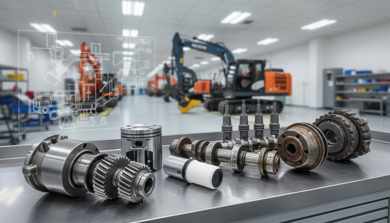 Why Quality Parts Determine Equipment Performance - hitachi construction equipment parts | 3GEN Export