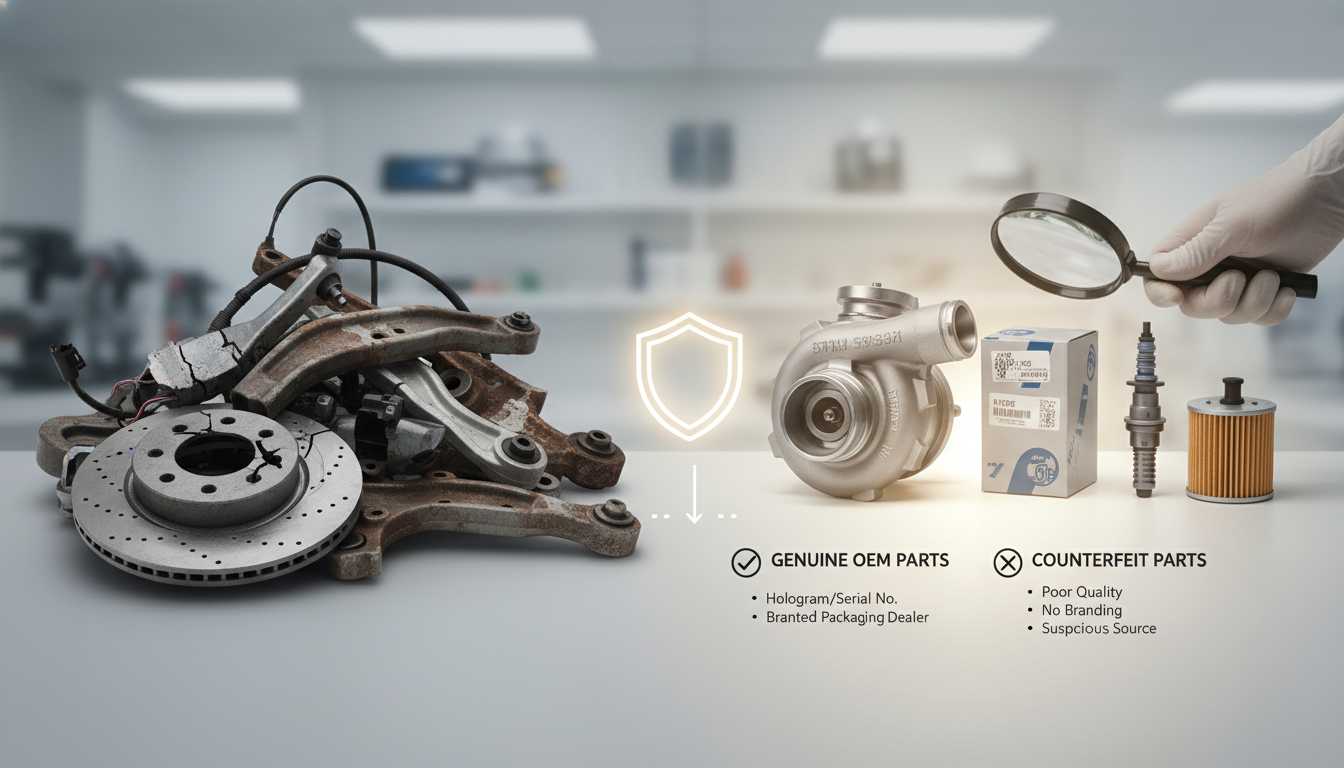 The Growing Threat of Counterfeit Spare Parts - how to identify genuine OEM spare parts | 3GEN Export