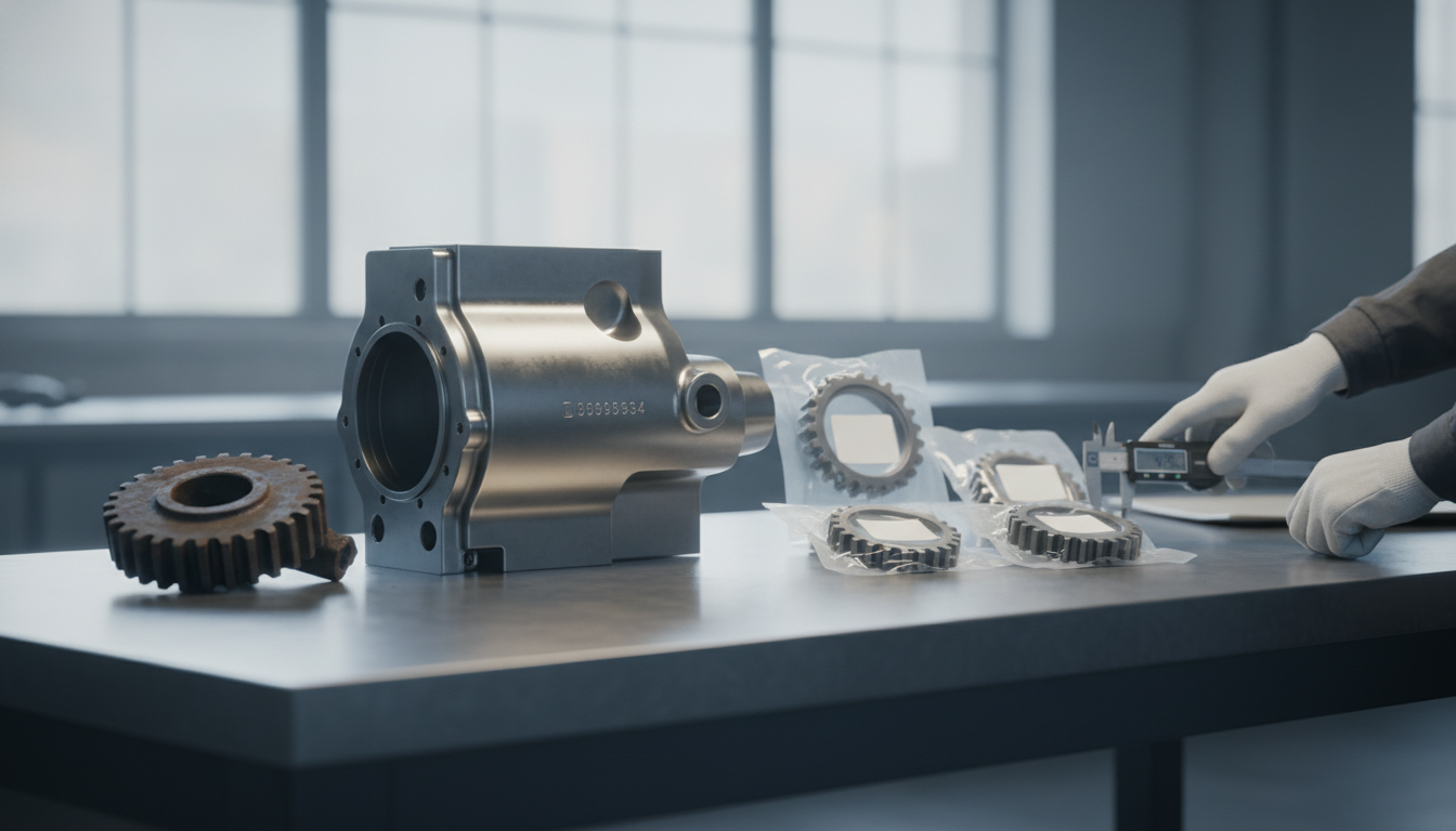 Why Identifying Genuine OEM Parts Matters for Heavy Machinery - how to identify genuine OEM spare parts | 3GEN Export