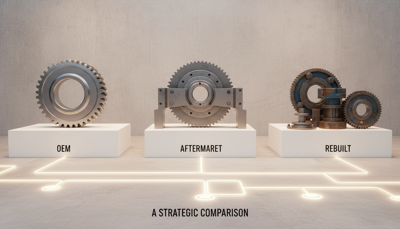 OEM vs Aftermarket vs Rebuilt: A Strategic Comparison - how to source spare parts for old mining equipment | 3GEN Export