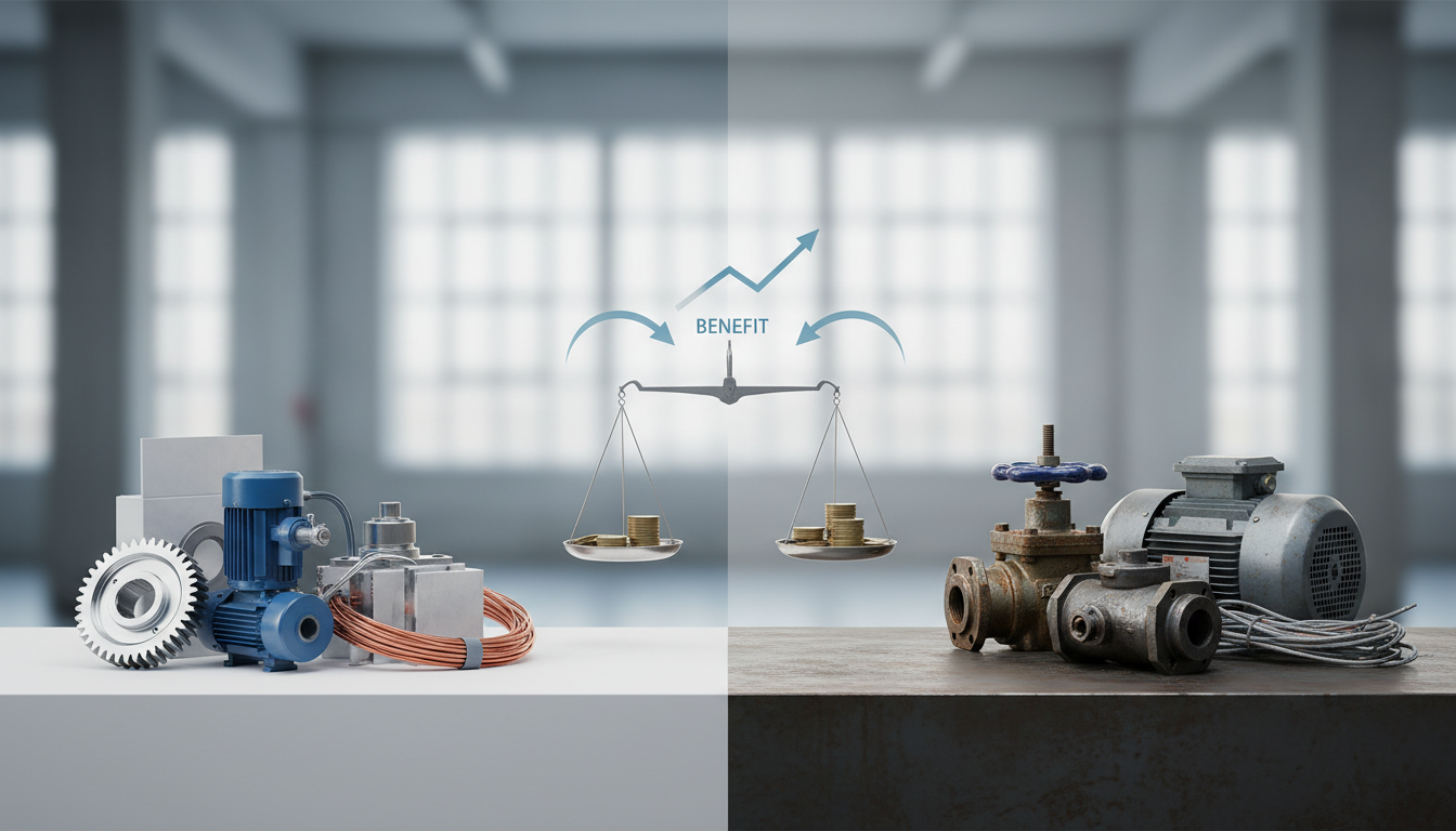 Industrial Spare Parts Marketplace Online: 2026 Buying Guide 2 New vs. Used Parts: Cost-Benefit Analysis - industrial spare parts marketplace online | 3GEN Export