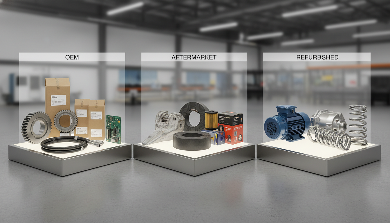 OEM vs. Aftermarket vs. Refurbished: Which Parts Are Right for You? - mining equipment spare parts | 3GEN Export