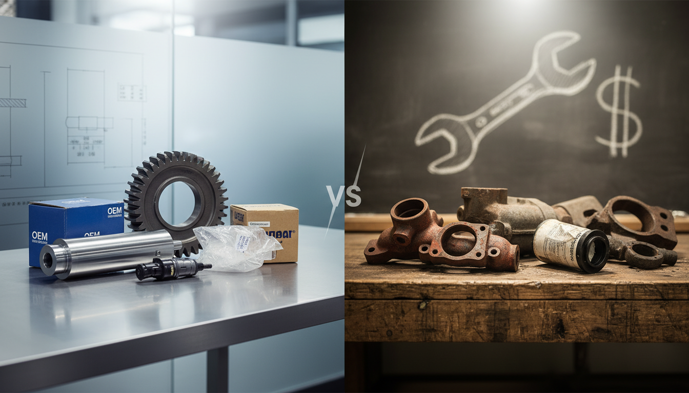 OEM Heavy Equipment Parts: Pros and Cons - OEM vs aftermarket heavy equipment parts | 3GEN Export