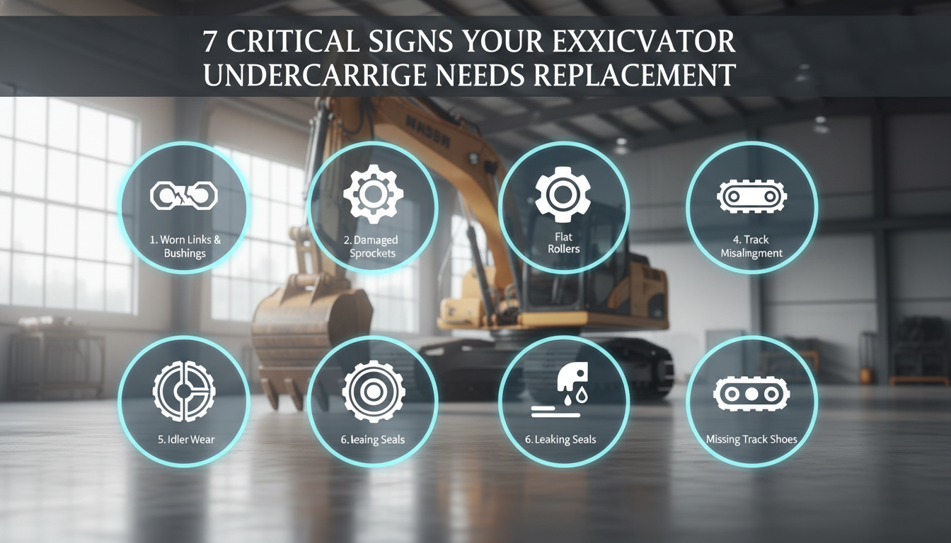 7 Critical Signs Your Excavator Undercarriage Needs 2 7 Critical Signs Your Excavator Undercarriage Needs Replacement - signs your excavator undercarriage needs replacement | 3GEN Export