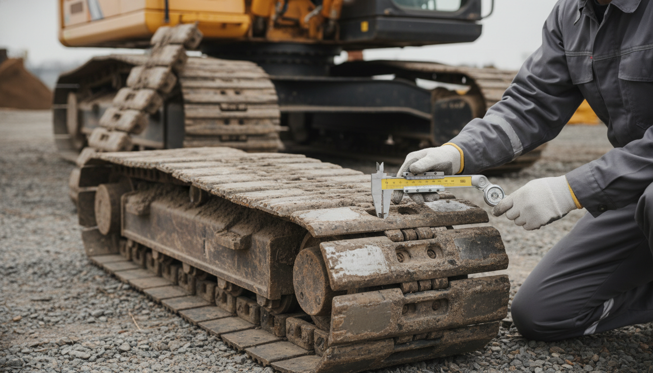 7 Critical Signs Your Excavator Undercarriage Needs 3 Measuring Wear: From Inspection to Replacement - signs your excavator undercarriage needs replacement | 3GEN Export