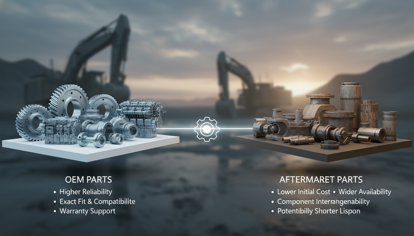 Pros and Cons of OEM vs. Aftermarket Surface Mining Equipment Parts - surface mining equipment parts | 3GEN Export