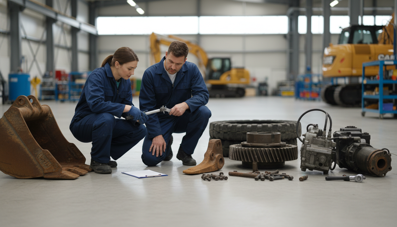 Evaluating Condition: What to Inspect Before You Buy - used case construction equipment parts | 3GEN Export