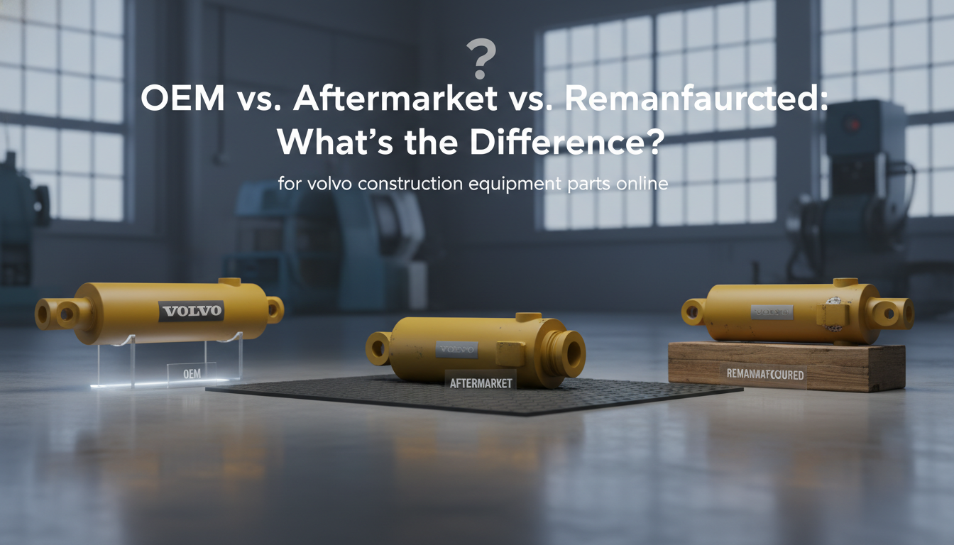 OEM vs. Aftermarket vs. Remanufactured: What's the Difference? - volvo construction equipment parts online | 3GEN Export