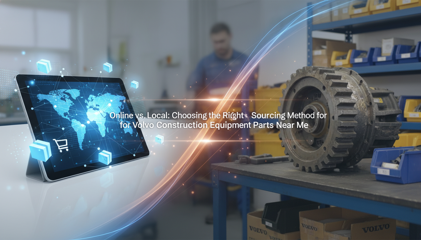 Online vs. Local: Choosing the Right Sourcing Method - volvo construction equipment parts near me | 3GEN Export