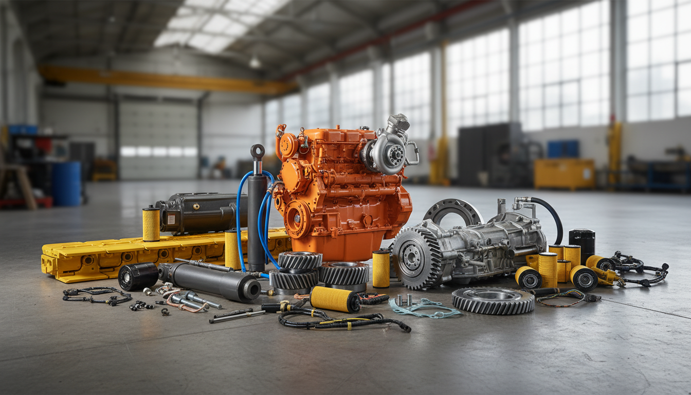 Types of Volvo Construction Equipment Parts - volvo construction equipment parts online | 3GEN Export