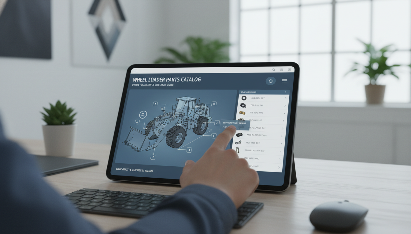 How to Select the Right Online Parts Source - wheel loader parts catalog online | 3GEN Export
